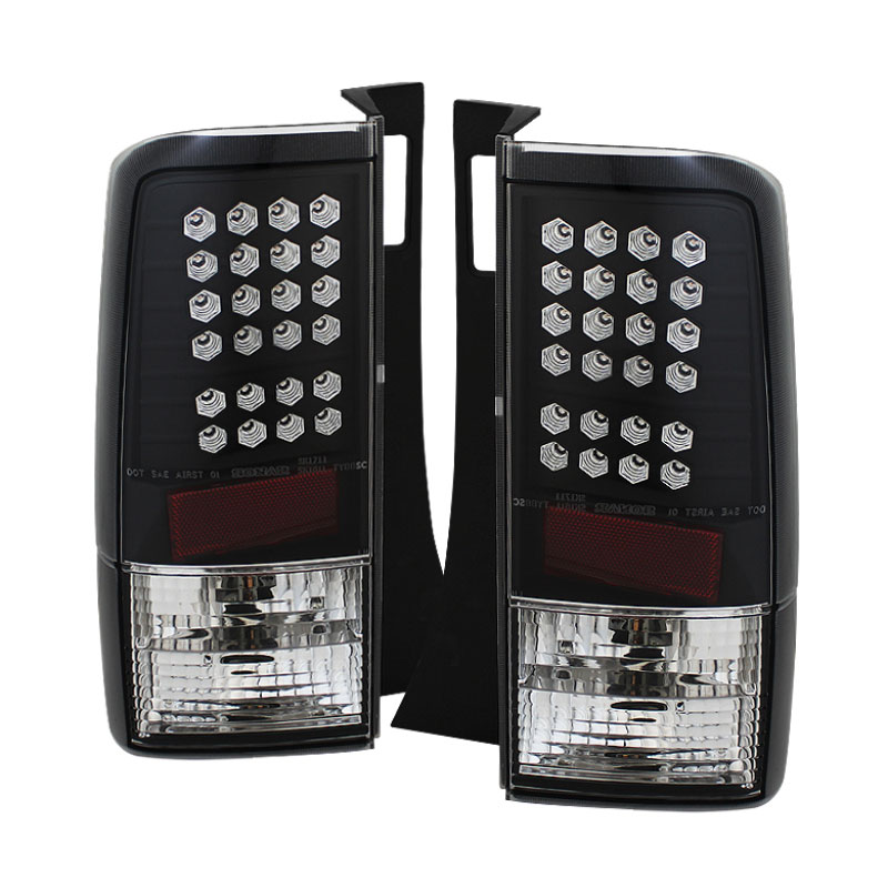 SPYDER 5007759 | Spyder Scion XB LED Tail Lights - Black - (ALT-YD-TSXB03-LED-BK); 2003-2007