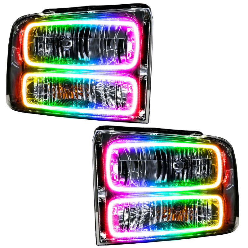 Oracle Lighting 7146-333 | Oracle 05 Ford Excursion SMD HL - Chrome - ColorSHIFT w/ 2.0 Controller; 2005-2005