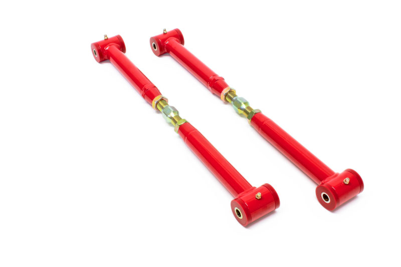 BMR Suspension TCA002R | BMR Camaro Lower Control Arms, On-car Adjustable with Polyurethane Bushings Red; 1982-2002