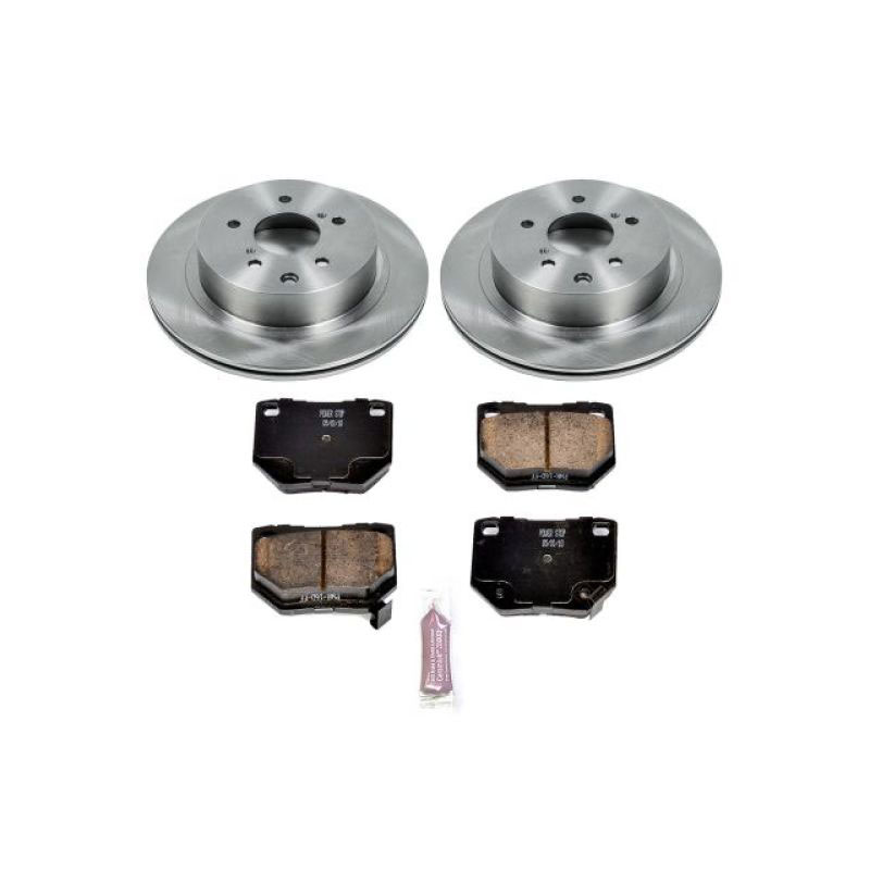 PowerStop koe666 | Power Stop 89-96 Nissan 300ZX Rear Autospecialty Brake Kit; 1989-1996