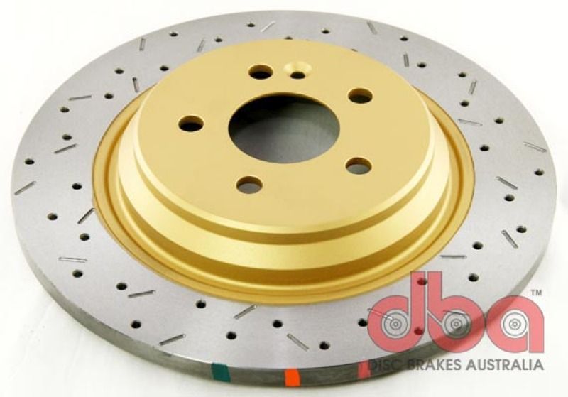 DBA 4553xs | 00-01 Mercedes-Benz ML430 163.172 Rear 4000 Series Drilled & Slotted Rotor