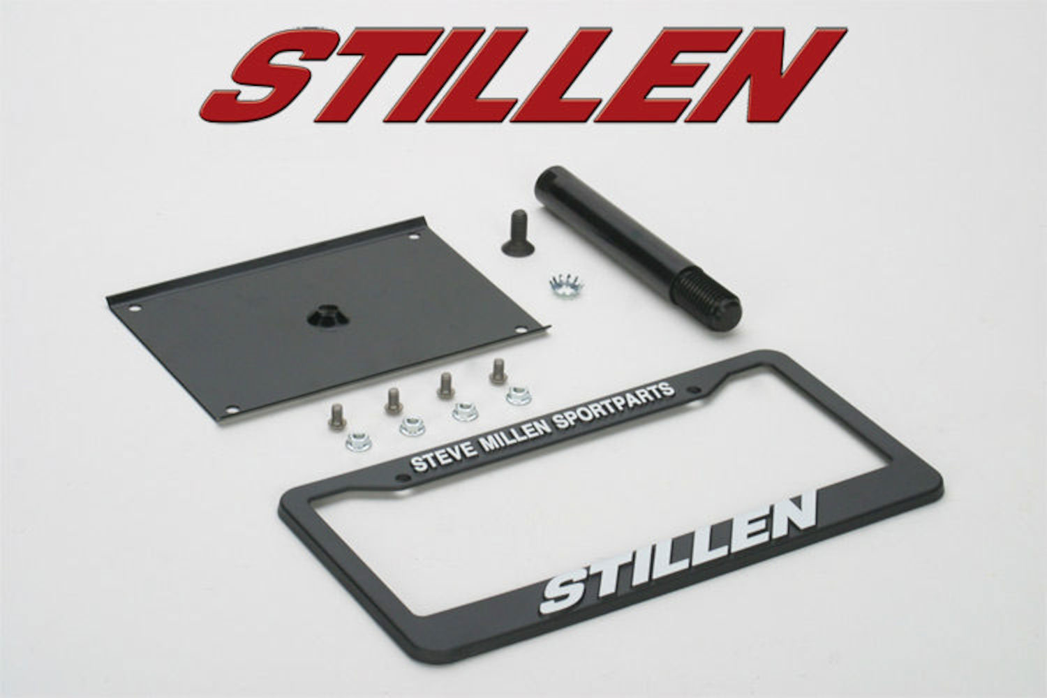 Stillen 105475 | STILLEN Front License Plate Bracket 07-09 Sentra 2.5L (24Mm / 5-3/8); 2007-2009