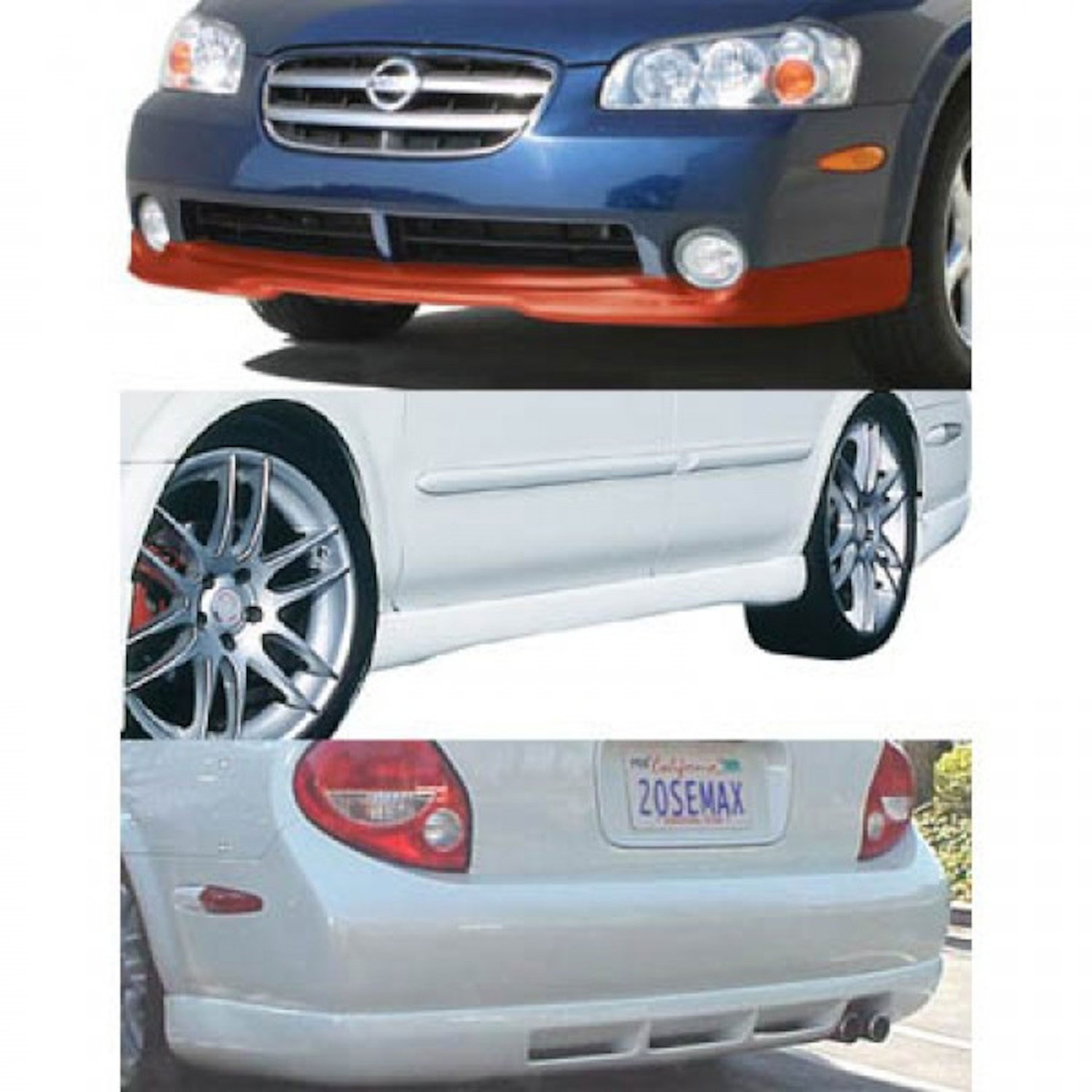 Stillen 108280 | STILLEN Body Kit 02-03 Maxima - W/ Classic Spoiler; 2002-2003