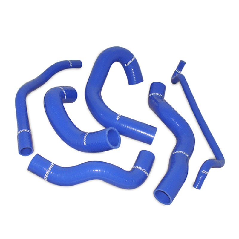 Mishimoto mmhose-mus-05bl | 05-06 Ford Mustang GT V8 Blue Silicone Hose Kit; 2005-2010