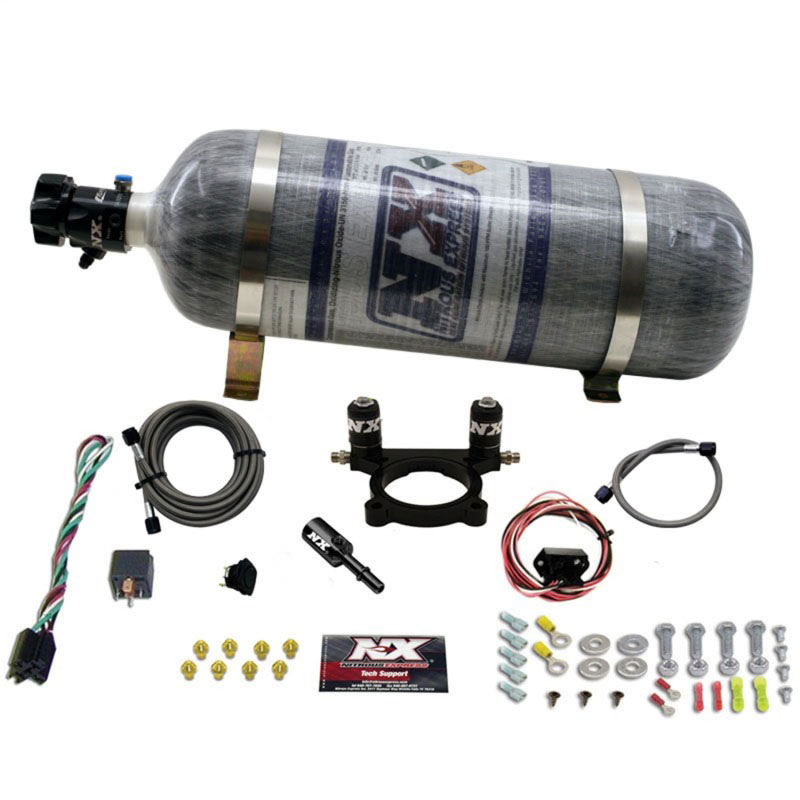 Nitrous Express 20942-12 | 13-16 Dodge Dart 2.0L Nitrous Plate Kit (35-100HP) w/Composite Bottle; 2013-2016