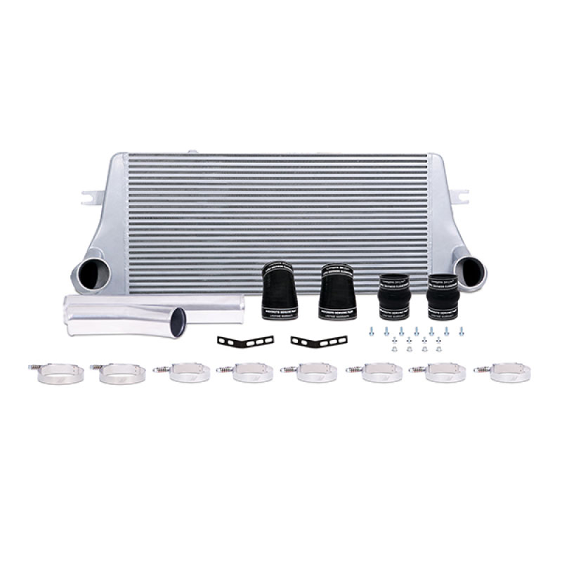 Mishimoto mmint-ram-94ksl | 94-02 Dodge Ram 2500 5.9L Cummins Intercooler Kit w/ Pipes (Silver); 1994-2002