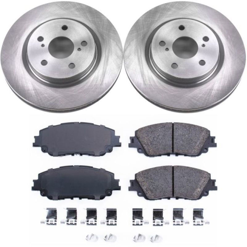 PowerStop koe7895 | Power Stop 2019 Toyota Avalon Front Autospecialty Brake Kit; 2019-2022