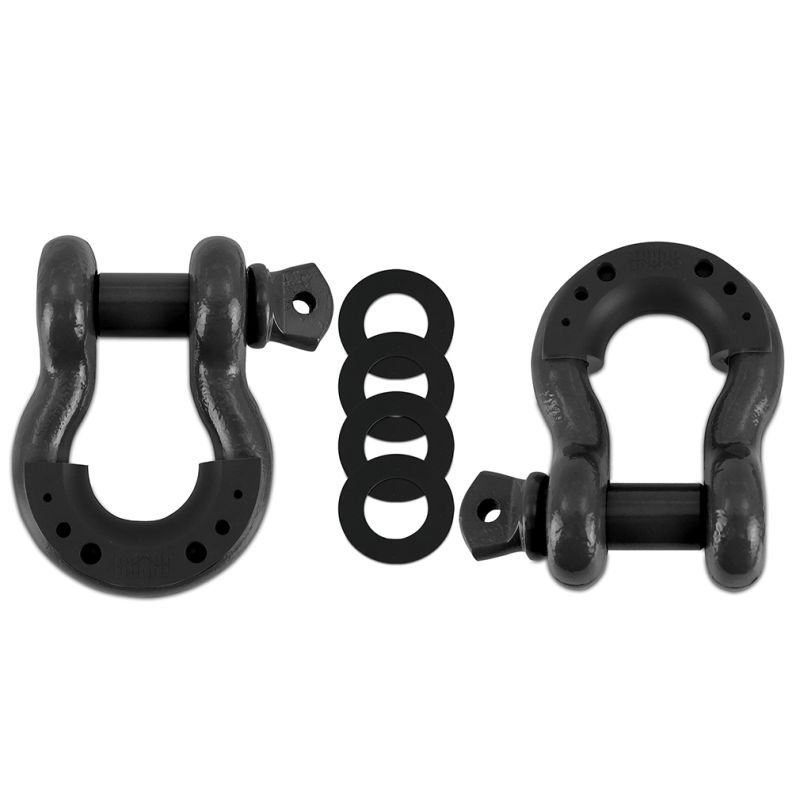 Mishimoto bndrbk | Borne D-Ring Shackle Set Black