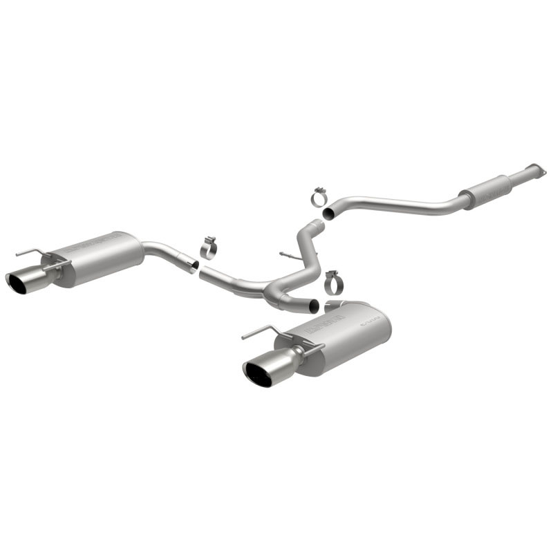 Magnaflow 15498 | MagnaFlow 11 Buick Regal L4 (Excl. GS Model) Dual Split Rear Exit SS Cat-Back Performance Exhaust; 2011-2011