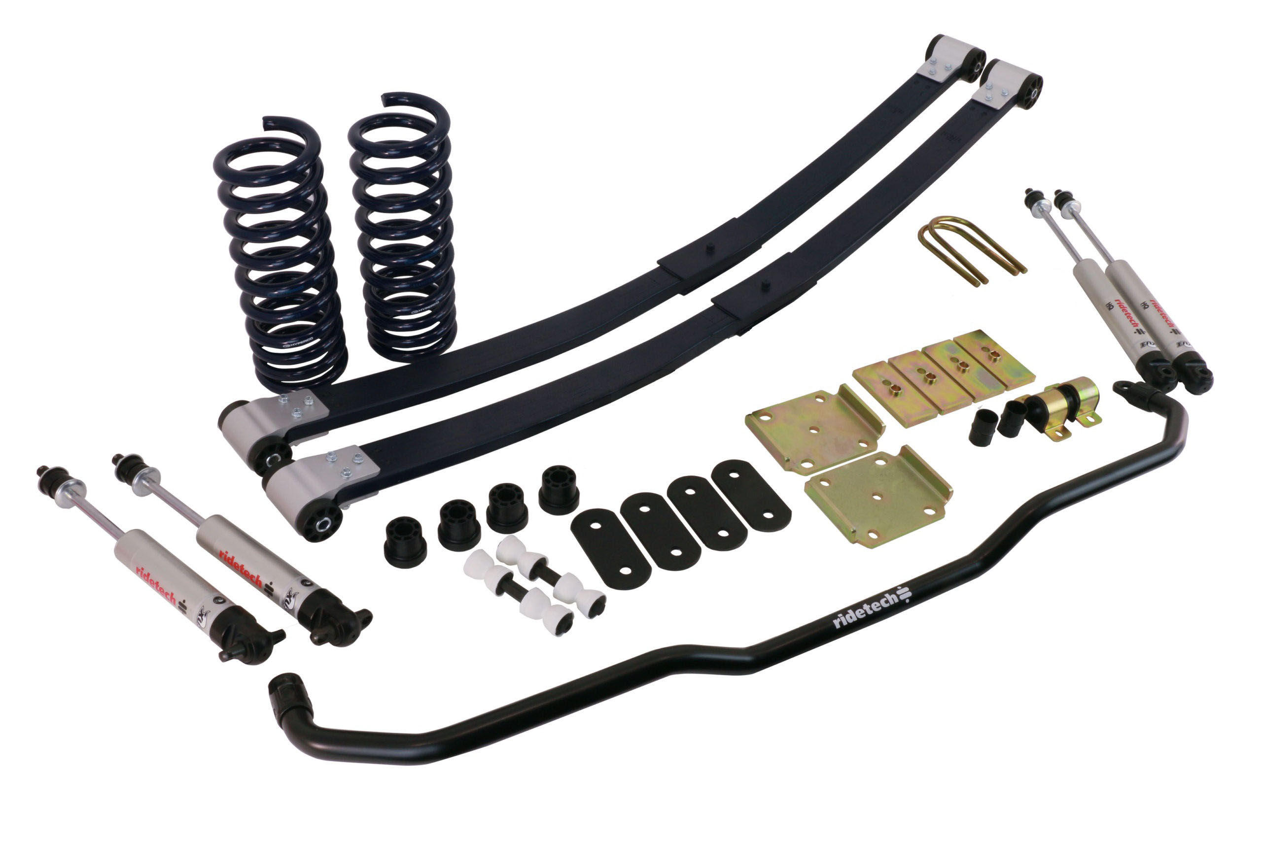 RideTech 11165012 | Ridetech 67-69 Camaro / Firebird Small Block StreetGRIP Suspension System (w/o Bushings/Ball Joints); 1967-1969