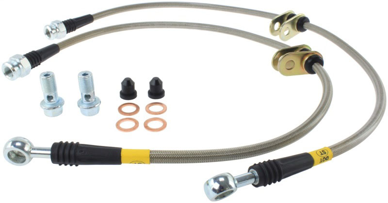 Stoptech 95040008 | StopTech 00-05 Honda S2000 Front SS Brake Lines; 2000-2005