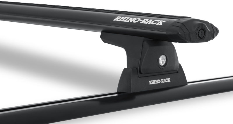 Rhino-Rack y02-490b-st | Vortex 59in 2 Bar Roof Rack w/Tracks (ST) - Black