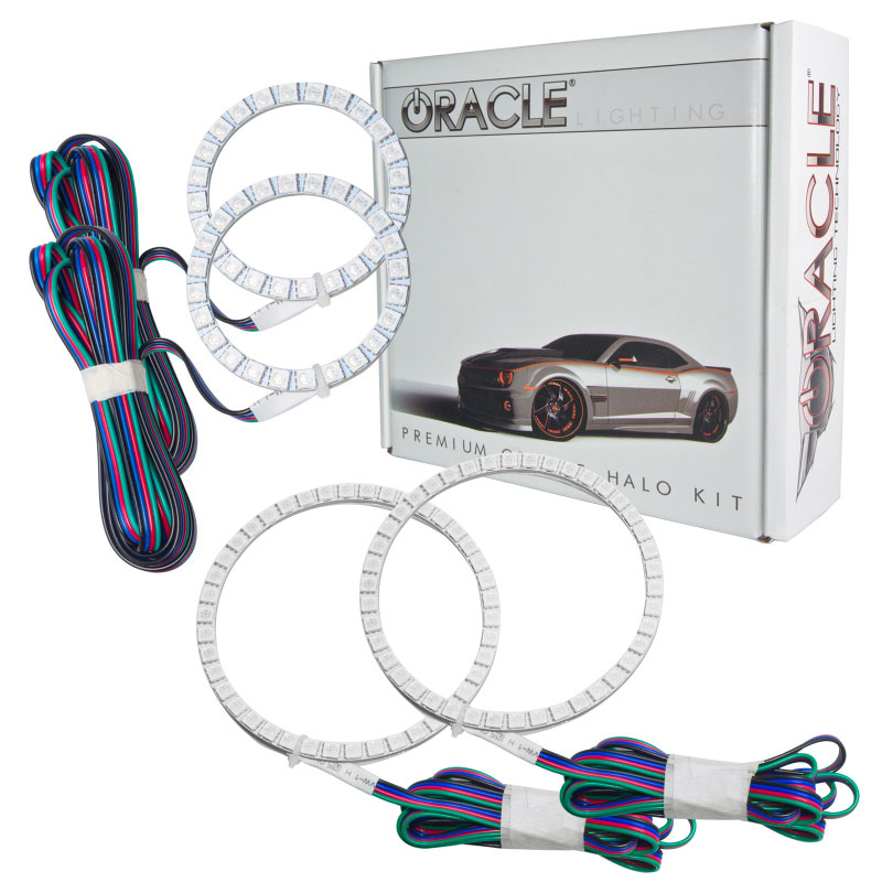 Oracle Lighting 2502-504 | Oracle Nissan GT-R 09-13 Halo Kit - ColorSHIFT w/ Simple Controller; 2009-2013