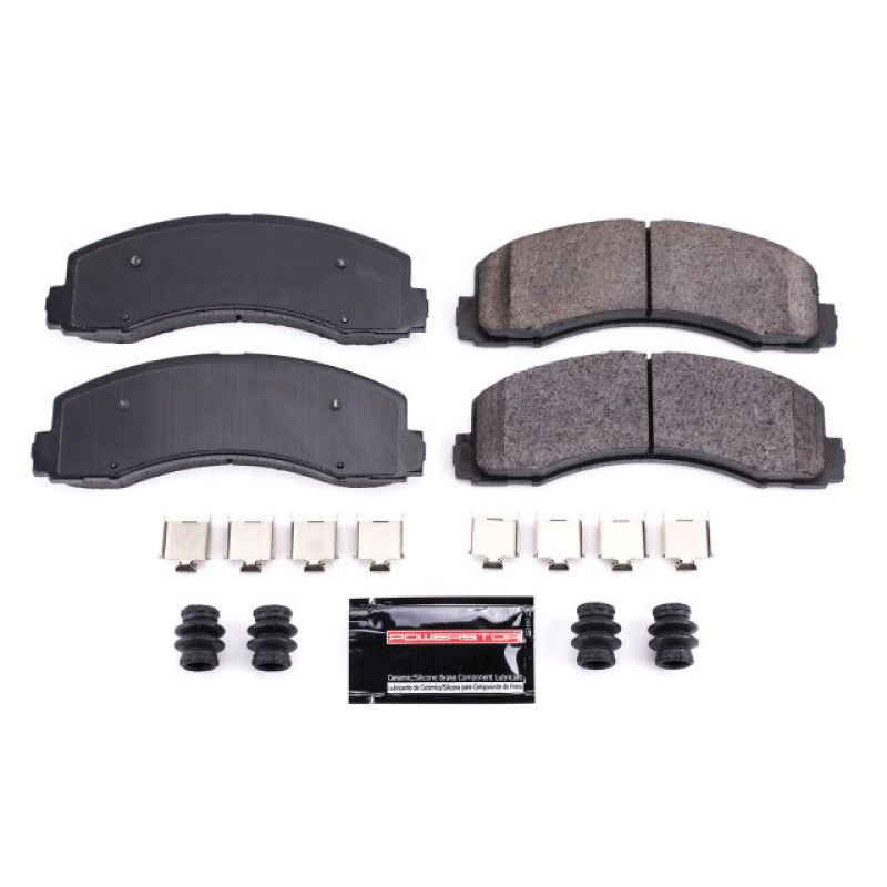 PowerStop z23-2087 | Power Stop 10-19 Ford Expedition Front Z23 Evolution Sport Brake Pads w/Hardware; 2010-2019