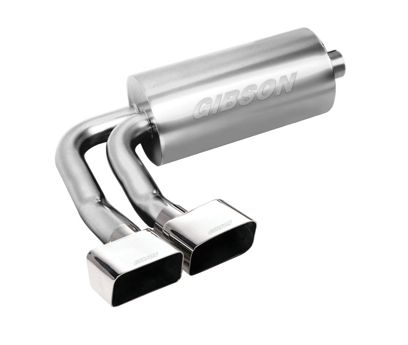 Gibson 65512 | 88-93 Chevrolet C1500 Cheyenne 5.7L 2.5in Cat-Back Super Truck Exhaust - Stainless; 1988-1993