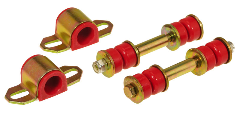 Prothane 4-1101 | 79-93 Datsun D50 2wd Front Sway Bar Bushings - 21mm - Red; 1979-1993