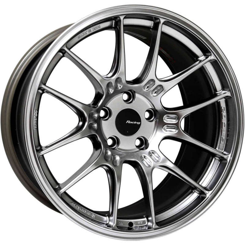 Enkei 5348856535hs | GTC02 18x8.5 5x114.3 35mm Offset 75mm Bore Hyper Silver Wheel