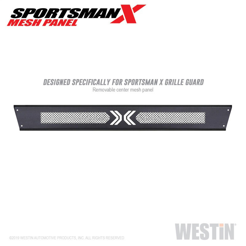 Westin 40-13025 | 15-19 Ford F-150/14-20 Toyota Tundra Sportsman X Mesh Panel - Textured Black; 2015-2019