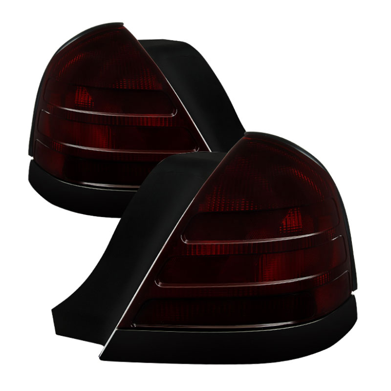 SPYDER 9034046 | Xtune Ford Crown Victoria 1999-2011 OEM Style Tail Light Red Smoked ALT-JH-FCV98-OE-RSM; 1999-2011