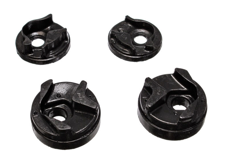 Energy Suspension 7.1112g | 02-03 Nissan Sentra/200SX Black Motor Mount Insert Set (w/ Spec V 2.5L engine man; 2002-2003