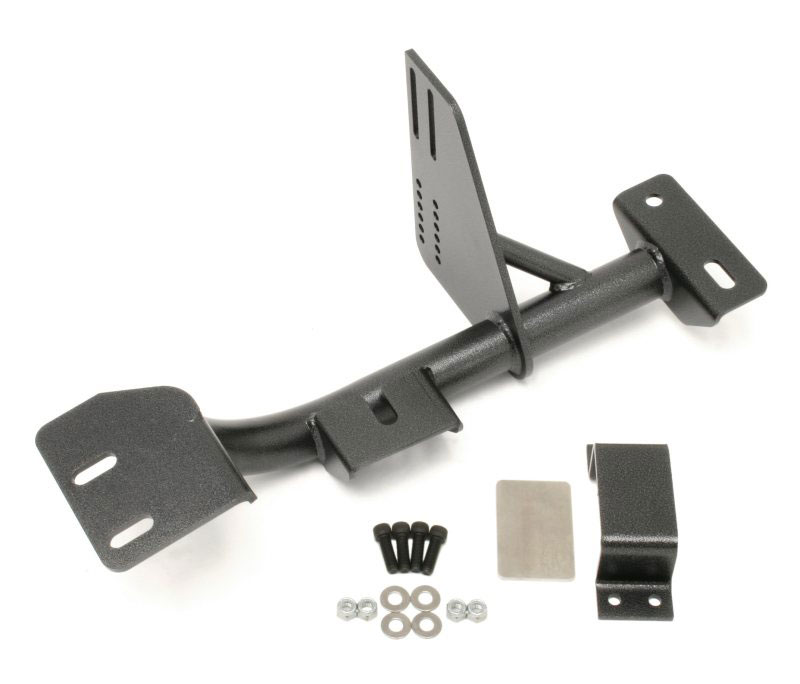 BMR Suspension TCC007H | BMR Camaro Torque Arm Relocation Crossmember 4L60E LS1 Black Hammertone; 1998-2002