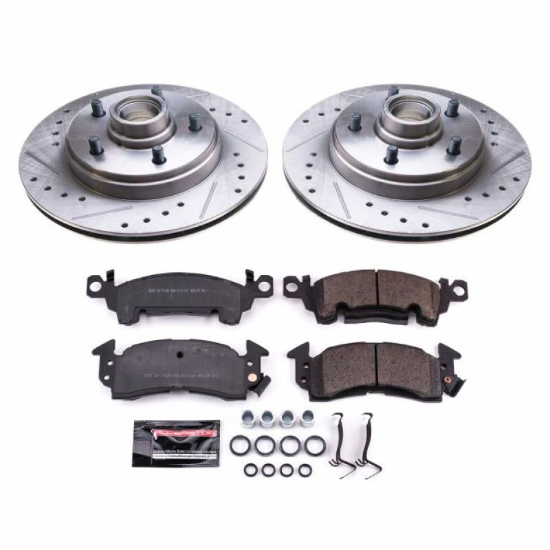 PowerStop k4535 | Power Stop 85-89 Buick Electra Front Z23 Evolution Sport Brake Kit; 1985-1989