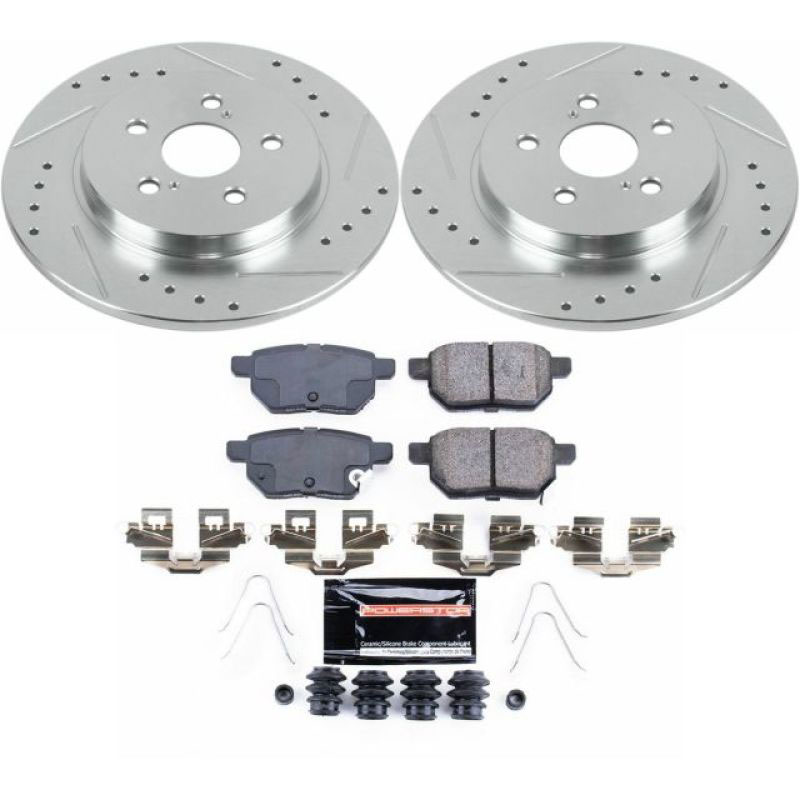 PowerStop k6498 | Power Stop 11-17 Lexus CT200h Rear Z23 Evolution Sport Brake Kit; 2011-2017