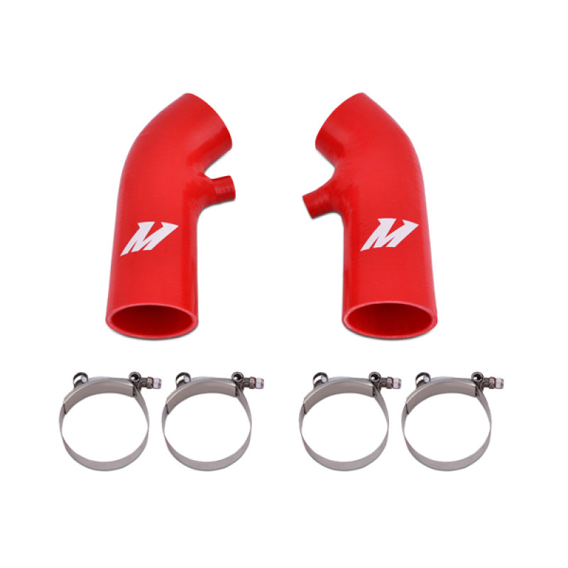 Mishimoto mmhose-370z-09aird | 09+ Nissan 370Z Red Silicone Air Intake Hose Kit; 2009-2019