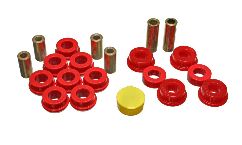 Energy Suspension 16.3106r | 94-97 Honda Accord/Odyssey Red Front Control Arm Bushing Set; 1994-1997