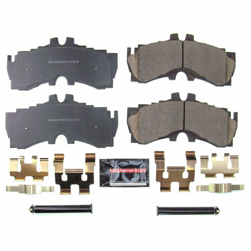 PowerStop z232062 | Power Stop 2018 Lexus LC500 Front Z23 Evolution Sport Brake Pads w/Hardware; 2018-2018