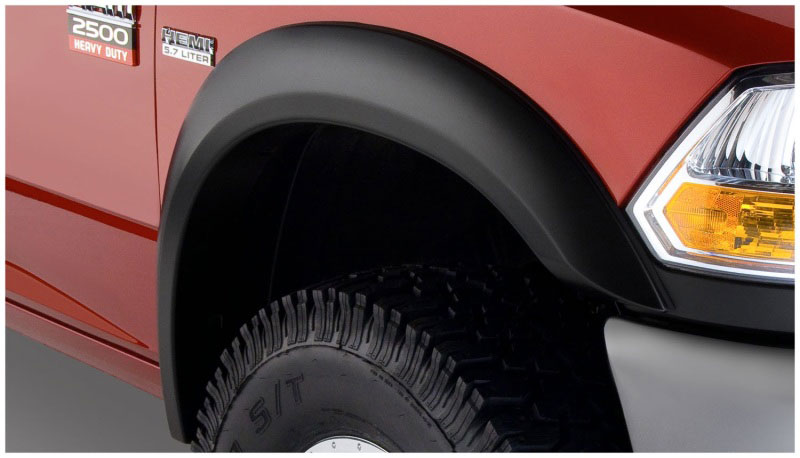 Bushwacker 50045-02 | 10-18 Dodge Ram 2500 Extend-A-Fender Style Flares 2pc - Black; 2010-2018