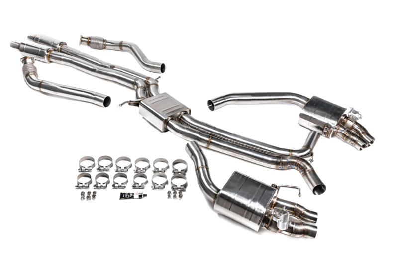 Vivid Racing vr-rs7c7-170s | VR Performance Audi RS7 / RS6 Stainless Valvetronic Exhaust System; 2013-2019