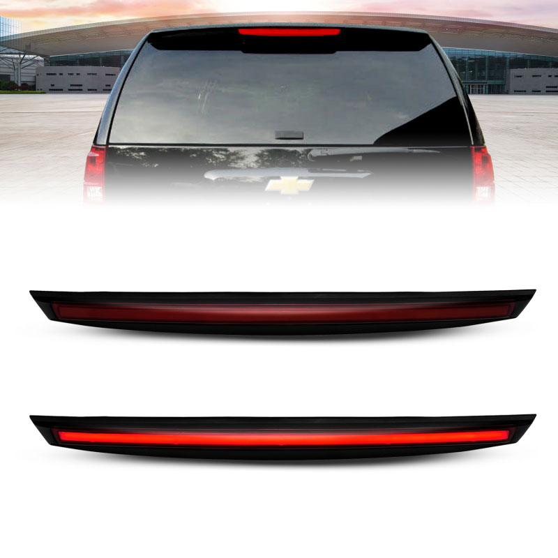 ANZO 531109 | 2007-2014 Chevrolet Suburban 1500 LED 3rd Brake Light Black Housing Smoke Lens w/ Spoiler 1pc; 2007-2014