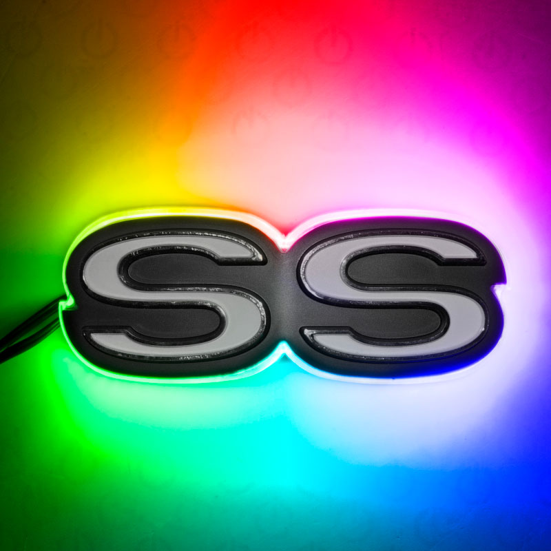 Oracle Lighting 3095-333 | Oracle Chevrolet Camaro SS Illuminated Emblem - ColorSHIFT; 1978-2019