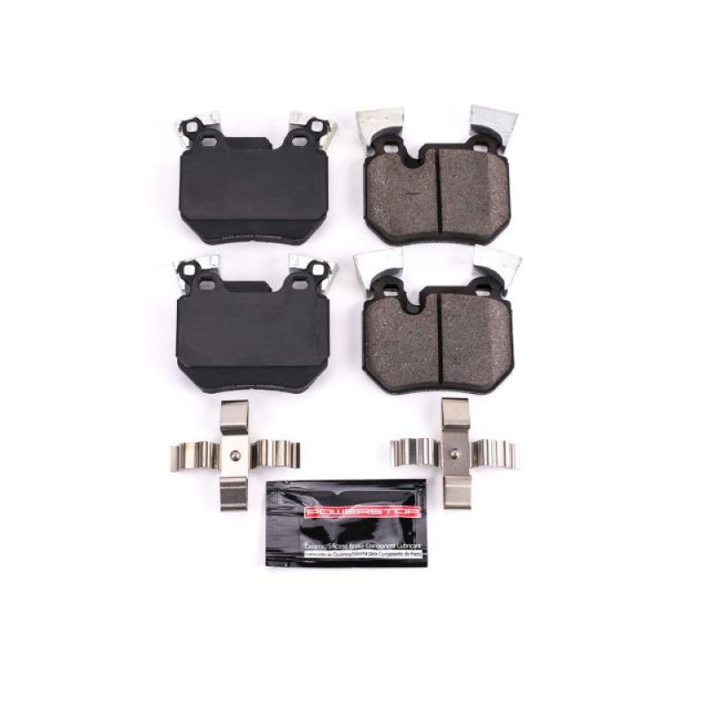 PowerStop z23-1372 | Power Stop 08-13 BMW 135i Rear Z23 Evolution Sport Brake Pads w/Hardware; 2008-2013