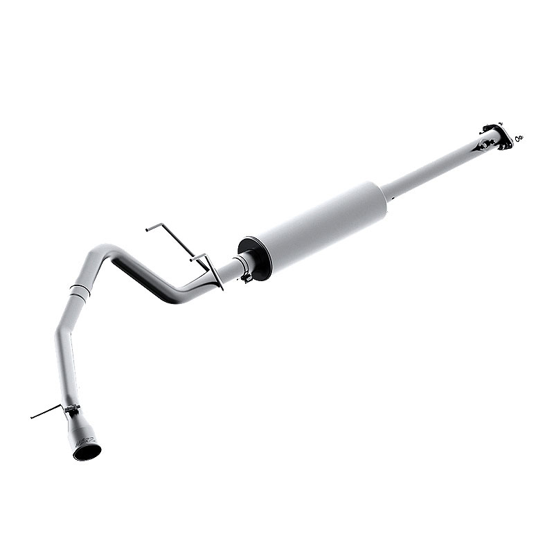 MBRP s5334409 | 01-05 Toyota Tacoma 2.7/3.4L (4x4 Only) 2.5in Cat Back Single Side Exit T409 Exhaust System; 2001-2005