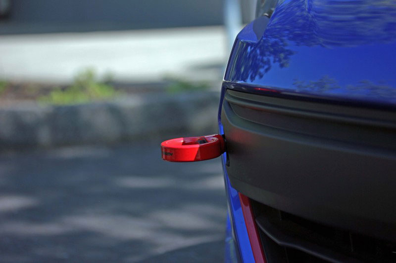 Perrin Performance psp-bdy-235rd | Perrin Tow Hook Kit - Front 2018+ Subaru WRX/STI - Red; 2018-2022