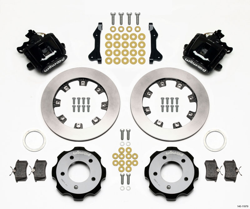 Wilwood 140-11979 | Combination Parking Brake Rear Kit 12.19in 2006-Up Civic / CRZ; 2006-2021