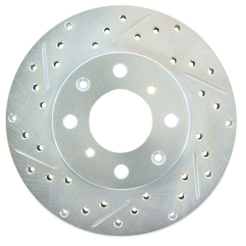 Stoptech 227.40023R | StopTech Honda CRX Select Sport Drilled/Slotted Rotor, Front Right; 1990-1991