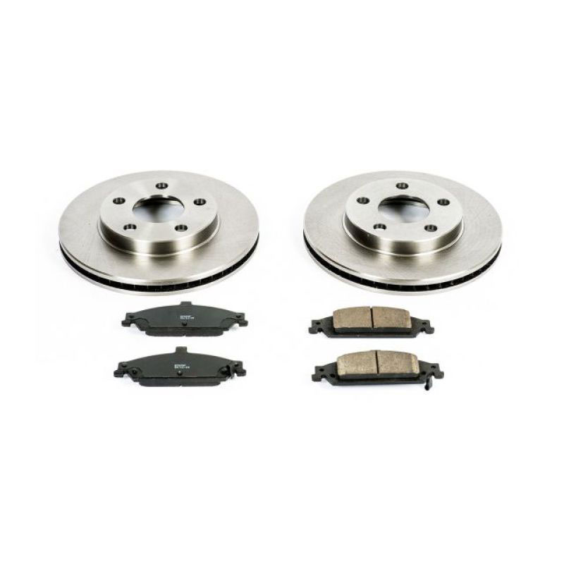 PowerStop koe1551 | Power Stop 04-05 Chevrolet Classic Front Autospecialty Brake Kit; 2004-2005