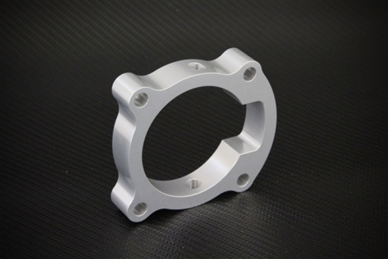 Torque Solution ts-tbs-018 | Throttle Body Spacer (Silver): Hyundai Genesis Coupe 2.0T 2010-2012; 2010-2012