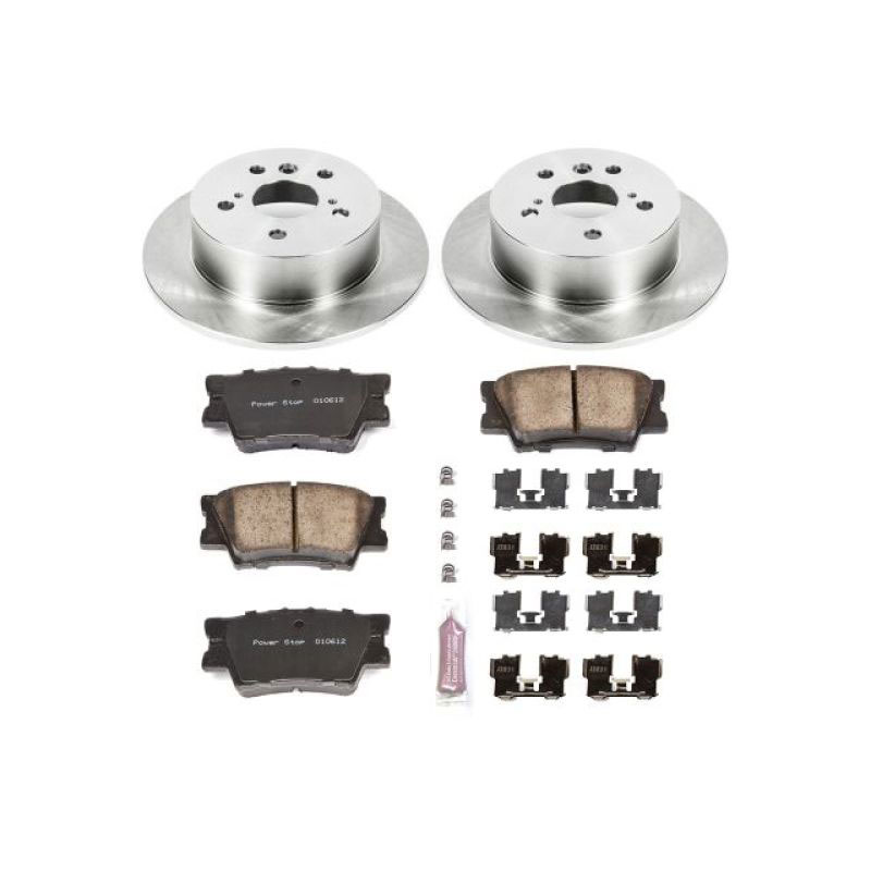 PowerStop koe3068 | Power Stop 07-12 Lexus ES350 Rear Autospecialty Brake Kit; 2007-2012