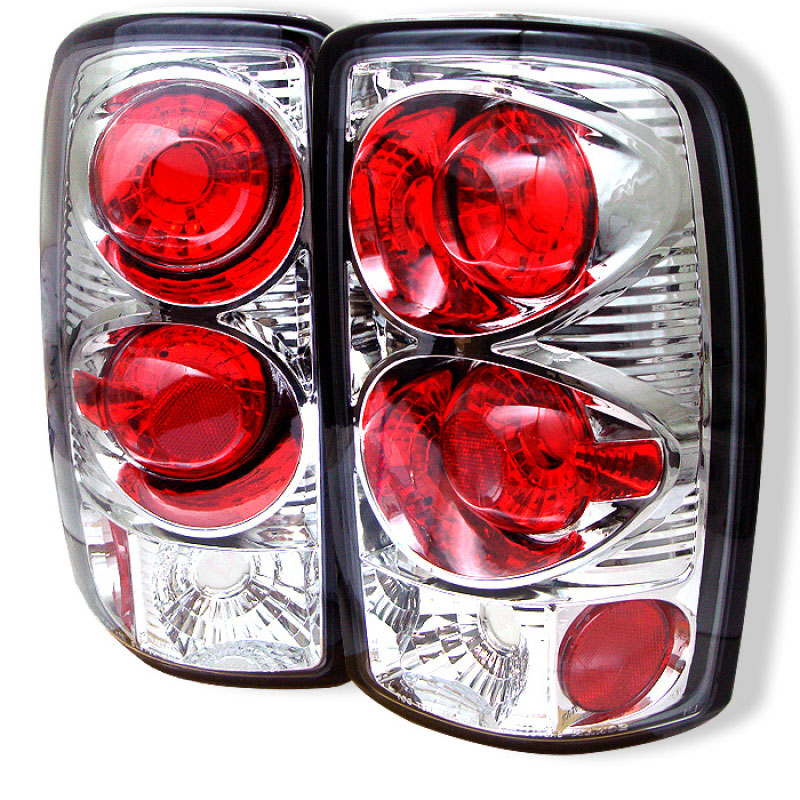 SPYDER 5001504 | Spyder CHEVROLET SUBURBAN / TAHOE & GMC YUKON / DENALI Altezza Tail Lights - Chrome - (ALT-YD-CD00-C); 2000-2006