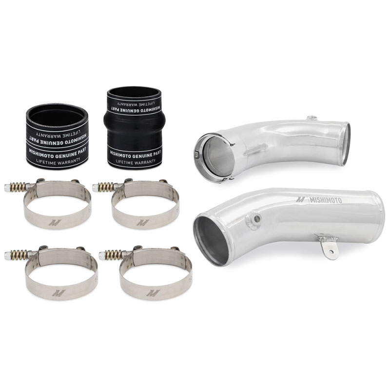 Mishimoto mmicp-dmax-17cp | 17-19 GM 6.6L L5P Cold-Side Pipe and Boot Kit Polished; 2017-2019