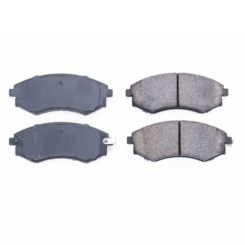 PowerStop 16449 | Power Stop 92-01 Hyundai Elantra Front Z16 Evolution Ceramic Brake Pads; 1992-2001