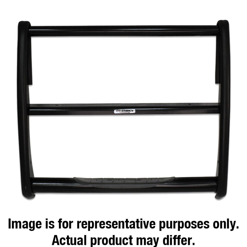 Go Rhino 3293b | 09-14 Ford F-150 3000 Series StepGuard - Black (Center Grille Guard Only); 2009-2014