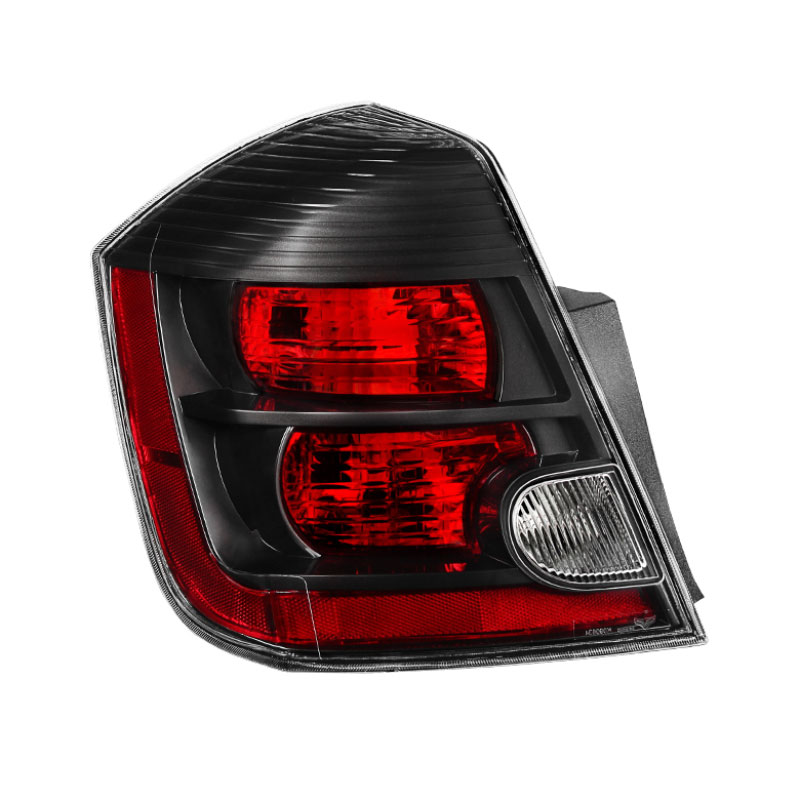 SPYDER 9032479 | Xtune Nissan Sentra 2.5L Se-R 07-09 Driver Side Tail Lights - OEM Left ALT-JH-NS07-OE-BK-L; 2007-2009