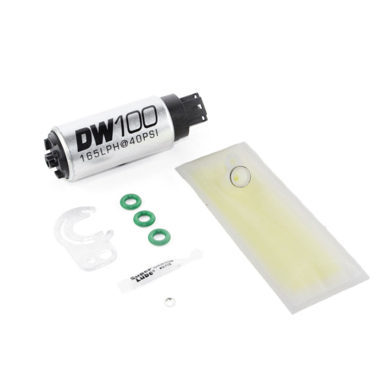 DeatschWerks 9-101-0836 | 165 LPH In-Tank Fuel Pump w/ 89-93 Mazda Miata 1.6/1.8L Install Kit; 1989-1993