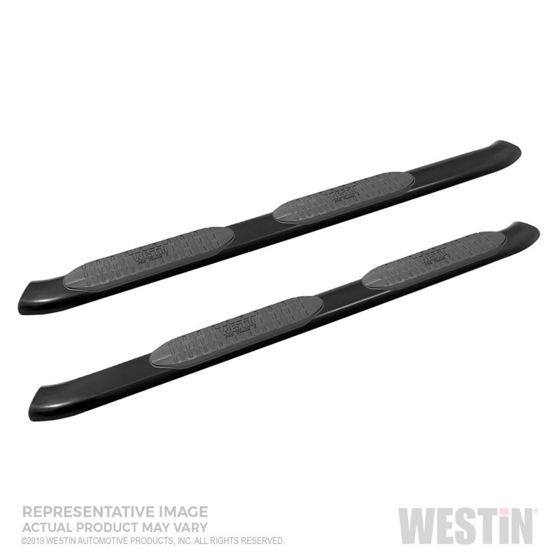 Westin 21-54145 | 19-21 Ford Ranger SuperCab PRO TRAXX 5 Oval Nerf Step Bars - Blk; 2019-2021