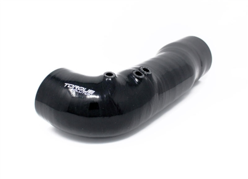 Torque Solution ts-su-598-nr | Turbo Inlet Hose (Non-Recirculated) Black 04-20 Subaru STI w/ 3.3in/84mm FP Turbo; 2004-2020